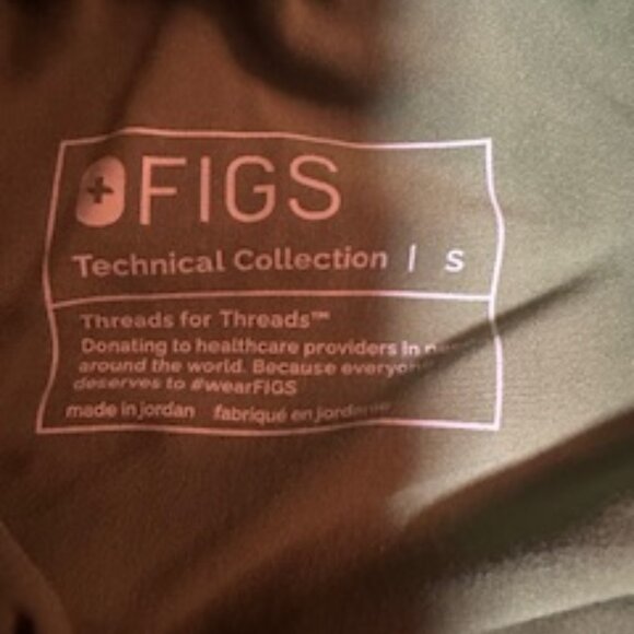 Figs scrub set in Fern - Picture 2 of 4